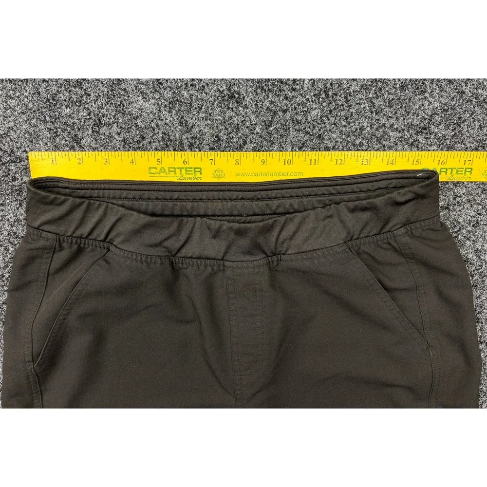FIGS Axim Cargo Scrub Pants Mens Large Black Technical Collection T2001 Straight